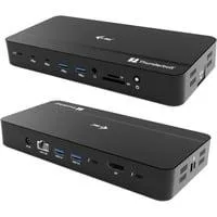 Thunderbolt 5 Triple Display Docking Station, Dockingstation schwarz, 4x USB, Power Delivery 140W