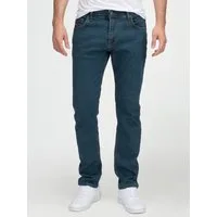Lorenzo Loren Straight-Jeans Herren Jeans Stretch Blau LL-4015