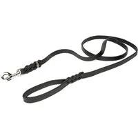 CopcoPet Hundeleine Fettlederleine mit Handschlaufe, Leder