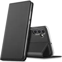 CoolGadget Handyhülle Klapptasche Wallet Kartenfach für Samsung Galaxy A14 4G / 5G 6,8 Zoll, Ultra Slim Flip Case Hülle Klapphülle Cover Schutzhülle