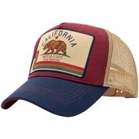 KingKerosin Trucker Cap California (1-St) mit Front-Patch