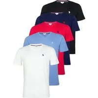 U.S. Polo Assn. T-Shirt T-Shirt Kurzarmshirt 5er Pack (5-tlg., 5)