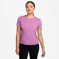 Nike T-Shirt W NK ONE CLASSIC DF SS TOP Kurzarm, mit Rundhalsausschnitt, aus Jersey-Material, normale Länge