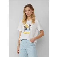 s.Oliver Kurzarmshirt T-Shirt T-Shirt mit Frontprint