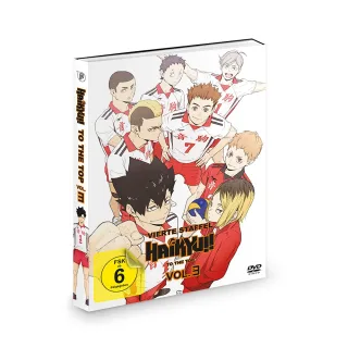 Haikyu!!: To the Top - Staffel 4 + OVA zur Staffel 1 - Vol.3 - [DVD]