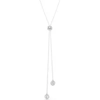 Swarovski Y-Kette Schmuck Geschenk Una Halskette, mit Swarovski® Kristall