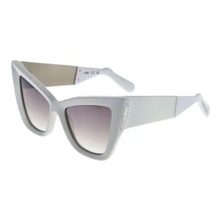 Gcds Cateye-Sonnenbrille Weiß