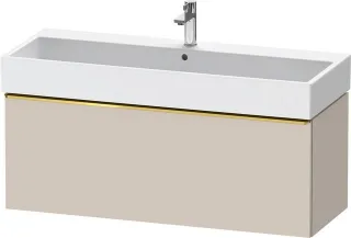 Duravit D-Neo Waschtischunterbau wandhängend Taupe Matt 1184x442x440 mm - DE4275034910000 DE4275034910000
