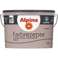 Alpina Wand- und Deckenfarbe Alpina 2,5 L. Edles Mauve - Zartes Lila