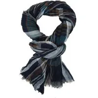 Ella Jonte Modeschal, Stylish im modernen Streifen-Design mit Crinkle-Struktur, Viskose