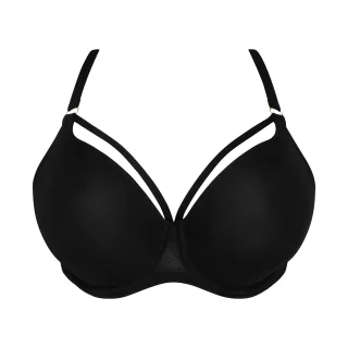 PrimaDonna - SHEARY schwarz Unterlegter BH Herzform schwarz - Gr. - c90