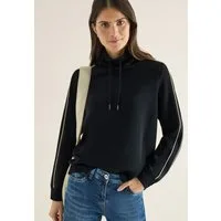 CECIL Sweatshirt Langarm mit Tapedetails