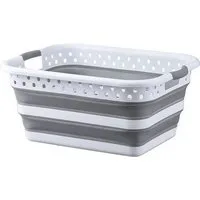 König Design Wäschekorb faltbar Wäschesammler Wäschebox Wäschetonne Organizer (1 St., Wäschekorb), Laundry Baskets Wäschewanne robust, platzsparend, Aufbewahrungskorb