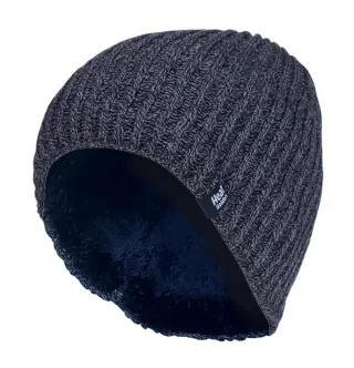 Heat Holders - Herren Fleece gefüttert Thermal Winter gestrickt Beanie Hut