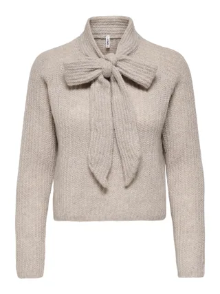 ONLY - ONLKAPPA LS BOW HIGHNECK KNT - Gr. - M