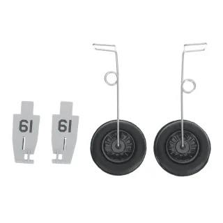 Eachine F4U CORSAIR VMF-217 500mm Wingspan RC Airplane Spare Parts Front Landing Gear Full Set