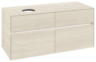 Villeroy & Boch Waschtischunterschrank Collaro C042B0 1200x548x500mm m. Bel. 4 Ausz. Waschtisch li W C042B0AA
