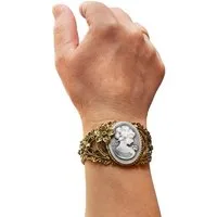 Metamorph Armband Armspange mit Schmuck-Kamee