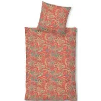 LIVING DREAMS Bettwäsche Bettwäsche-Set AUTUMN PAISLEY reine Baumwolle Satin made in Europe, hautfreundlich atmungsaktiv temperaturausgleichend
