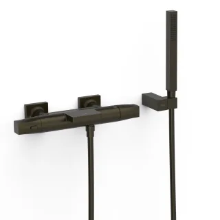 Tres Wannenthermostat Aufputz Over wall Anti Kalk Messing Handbrause , 19017489KMB 19017489KMB