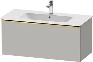 Duravit D-Neo Waschtischunterbau wandhängend Betongrau Matt 1010x462x440 mm - DE4263034070000 DE4263034070000
