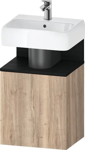 Duravit Qatego Waschtischunterbau wandhängend Eiche Marmoriert Matt 440x350x645 mm - QA4076R16550000 QA4076R16550000
