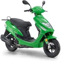 Luxxon Motorroller ECO (45km/h), 50 ccm, City-Roller, EFI, 50 ccm, 45 km/h, Euro 5, (Staufach, Roller, Scooter, Benzin), Euro 5, Kraftstoffeinspritzung (EFI), Lenkerschloss, Cityroller, 3 PS