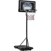 Yaheetech Basketballständer, Basketballkörbe mit Rollen Basketballanlage