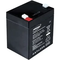 Powery Blei-Gel Akku 12V 4,5Ah Bleiakkus 4500 mAh (12 V)