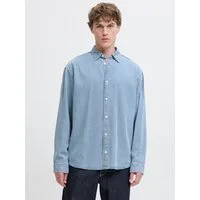 Jack & Jones Langarmhemd JORNORREBRO DENIM SHIRT LS SN