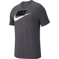 Nike Sportswear T-Shirt M NSW TEE ICON FUTURA mit klassischem Logodruck auf der Brust, Kurzarm-Design, normale Länge