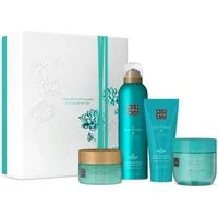 Rituals Pflege-Geschenkset Rituals Karma Geschenkset M – 4-teilig mit sommerlicher Pflege, 4-tlg., Sommerliches Karma Set mit Lotus & weißem Tee – feuchtigkeitsspendend