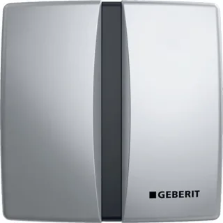 Geberit Urinal-Steuerung mit elektronischer Spülauslösung Batterie Abdeckplatte Zink-DG Basic, 11580 115804465