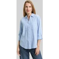 TOM TAILOR Langarmbluse Blusen & Shirts Bluse mit Brusttaschen