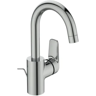 Ideal Standard WT-Armatur CERAFLEX, m.hohem Ausl., m.Ablgarn., Ausld. 146mm, Chrom, B1716AA B1716AA