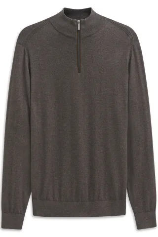 bugatti - Herren Pullover 1/1 Arm braun - Gr. - XL