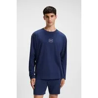 HUGO Langarmshirt T-Shirt Laze Longsleeve mit Rundhalsausschnitt