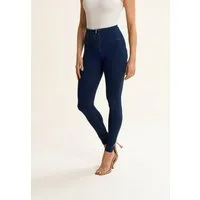 Freddy High-waist-Jeans mit Reißverschluß
