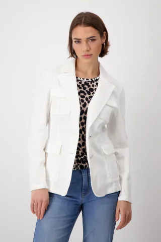 monari - Reverskragen Blazer off-white - Gr. - 44