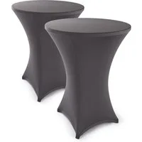 Blumtal Stehtischhusse Stretchbezug Stehtisch Hussen, Elegante Stehtischhusse für Bistrotische