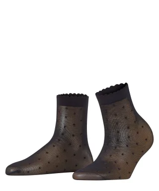 FALKE - FALKE Dot 15 DEN Damen black - Gr. - 36.5