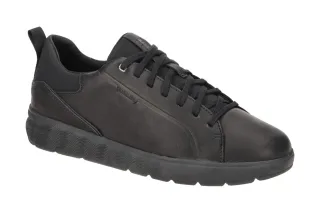 Geox U25E7B 00085 C9999 Herren Sneaker Schwarz - atmet dank GEOX ATMET & Zero...