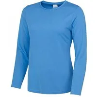 Just Cool Trainingsshirt Damen Long Sleeve Cool T / UV-Schutzfaktor 30