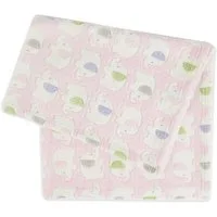 Krabbeldecke Bieco Babydecke Mädchen Rosa Elefanten Kuscheldecke Baby Blanket, BIECO