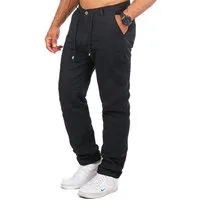 CARISMA Chinos Herren Leinen Baumwoll Mix Hose lang angenehm regular fit 2220-RF in Unifarbe