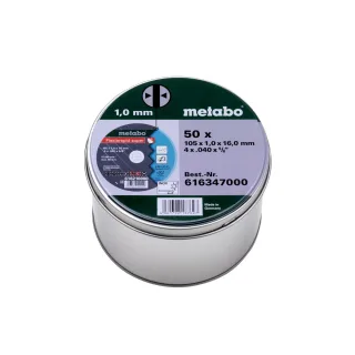 Metabo Flexiarapid super 105x1,0x16,0 Inox, Trennscheibe,TF 41 - 50 Stück - 616347000