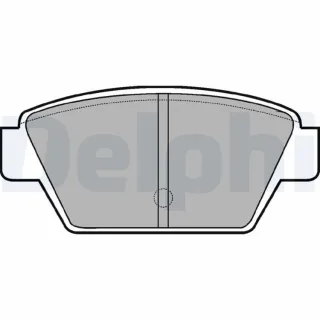 Delphi Bremsbel?ge hinten Mitsubishi Colt Eclipse Galant Lancer