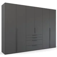 rauch Drehtürenschrank Kleiderschrank Schrank Garderobe Wäscheschrank PURISMA (in den Breiten 151/201/251/301 cm, inkl. SOFT-CLOSE-FUNKTION) mit Schubladen und umfangreichem Zubehör MADE IN GERMANY