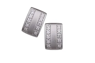 Orphelia Ohrstecker für Damen, 925 Sterlingsilber, Silber ZO-5913