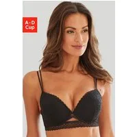 Vivance Push-up-BH Viola mit Spitze aus anteilig recyceltem Polyamid, sexy Dessous